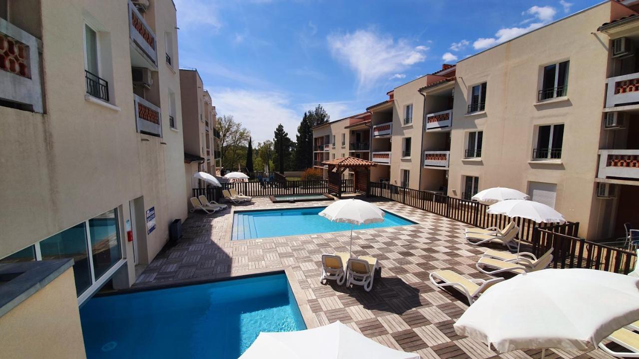 La Terrasse De L'Imbut - Climatisation & Piscine Apartamento Gréoux-les-Bains Exterior foto